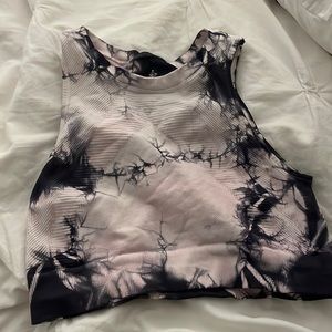 Nux active x soulcycle pink bra tank small